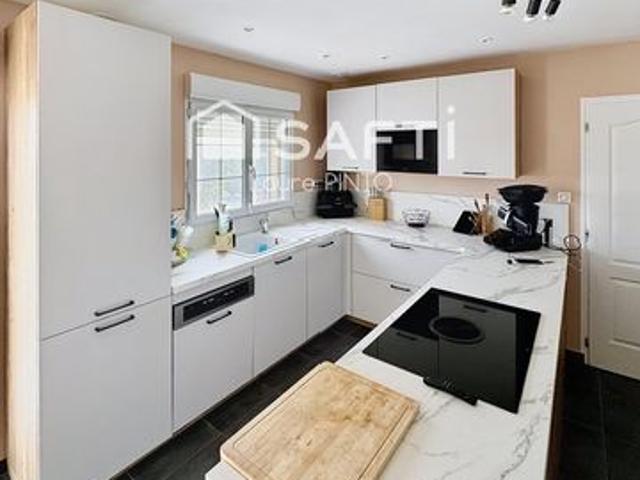 Belle maison de 120m2 avec grand jardin, plain pied