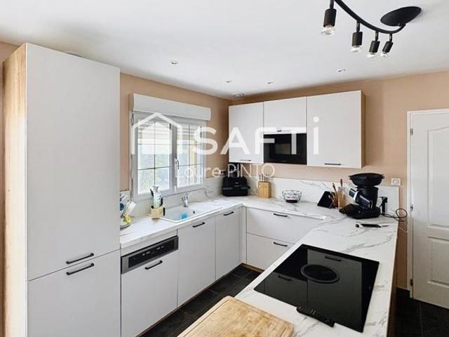 Belle maison de 120m2 avec grand jardin, plain pied
