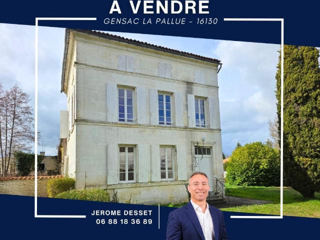 Belle maison de caractère au coeur de Gensac La Pallue 167m² Gensac la Pallue