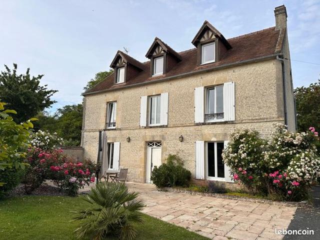 Belle Maison de caractère 190 m² Hermanville sur Mer terrain sud 700m²
