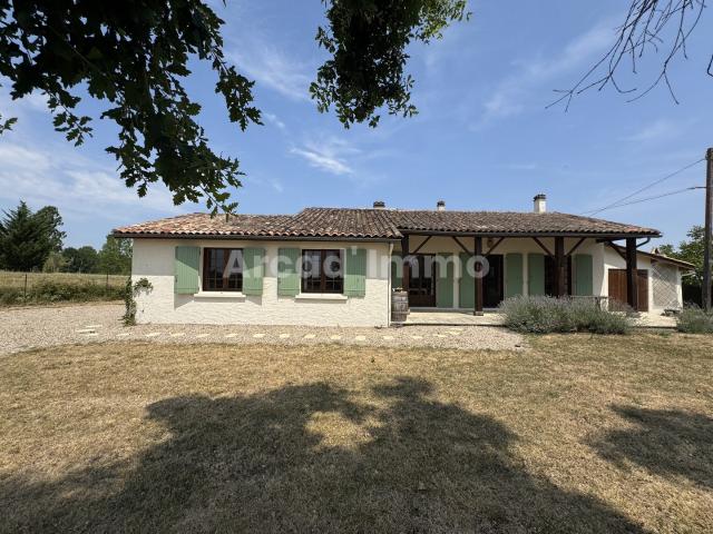 Belle maison de plain pied, 4 chambres, jardin clos