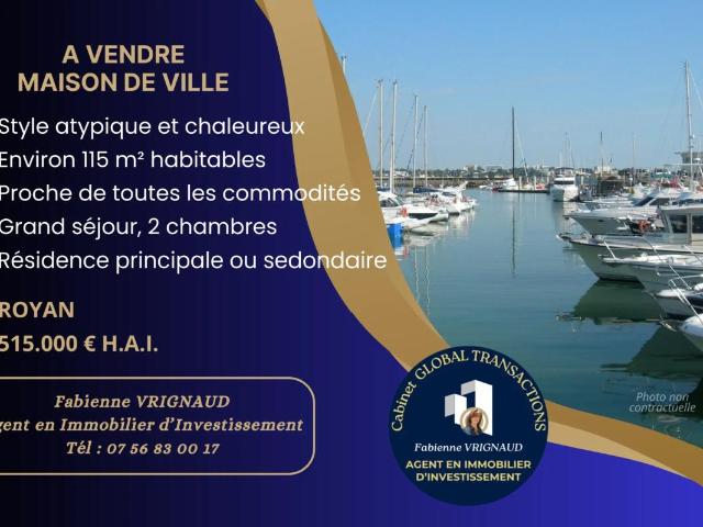 Belle maison de ville ROYAN