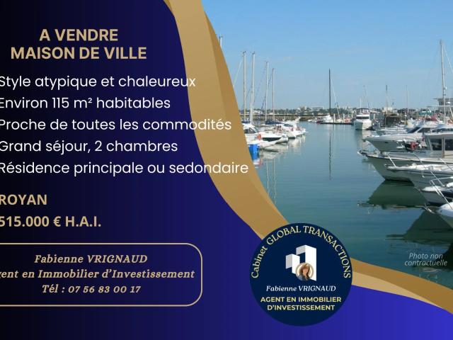 Belle maison de ville ROYAN