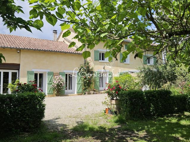 Belle maison familiale dans un parc, gîte et piscine 290m² Gaillac