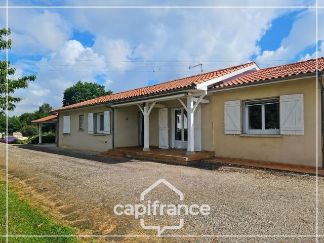 Belle maison familiale de 5 pièces, grand terrain piscinable à Valence d’agen, hangar
