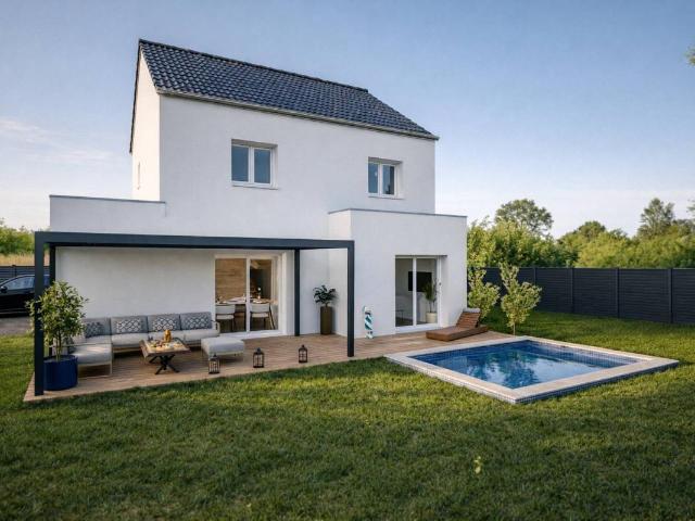 Belle maison moderne 95m² 4 chambres avec garage