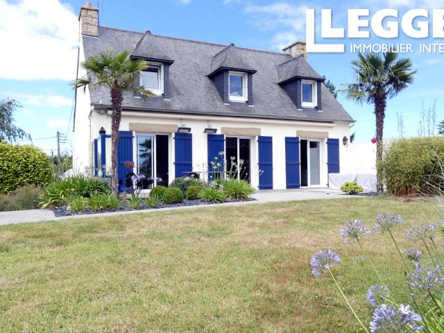 Belle maison néo bretonne 134 m², en excellent état, à 5 km de Paimpol et 9 km des plages, terrain 4419 m²