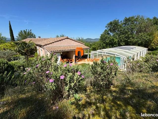 Belle Maison sur un Magnifique terrain de 3 225 m² arboré avec piscine