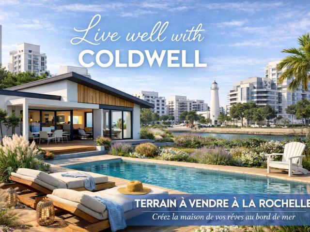 Belle parcelle constructible de 392 m² à La Rochelle