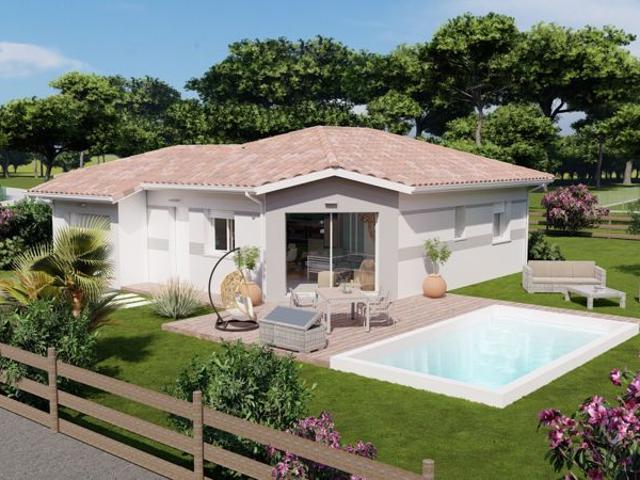 Belle petite maison avec garage + terrain
