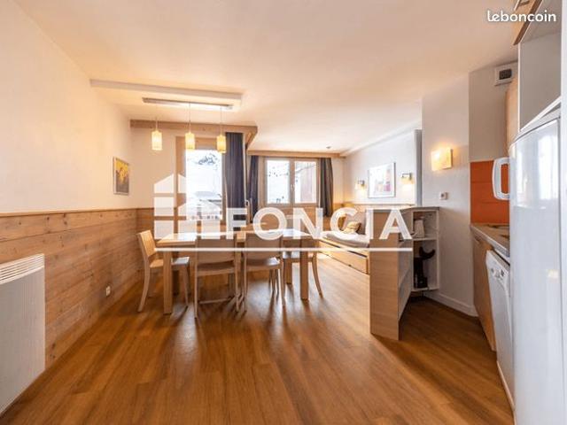 BELLE PLAGNE Spacieux T2 + Cabine. Exposé plein Sud et vue dégagée