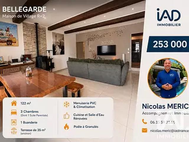 Bellegarde 30127 Achat / Vente maison 5 pièces t5
