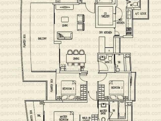 Bellerive D10, Apartment