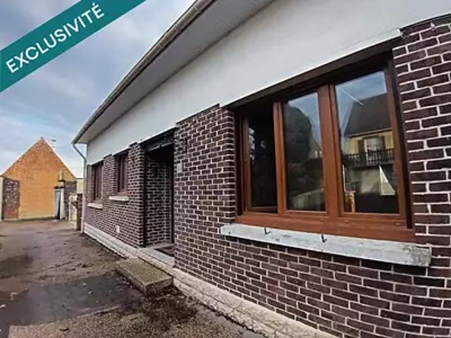 Bellinghem 62129 Achat / Vente maison 6 pièces t6 terrasse balcon