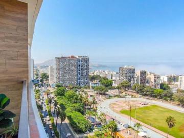 BELLO DEPARTAMENTO VISTA AL MAR LIMITE MIRAFLORES Y BARRANCO