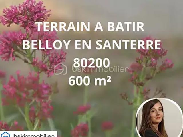 Belloy en Santerre 80200 Achat / Vente terrain