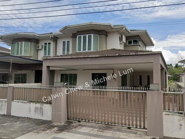 Below Market 34 2Sty Semi D Jalan Lada Sibu 4518sf 600m to Smk Lanang
