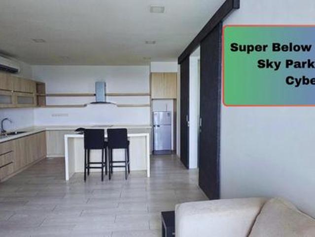 Below Market Sky Park Cyberjaya Furnished and Tenanted for SALE