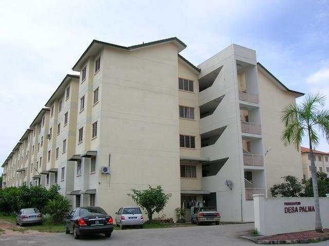 BELOW MARKET Pangsapuri Desa Palma 656sf Low Floor Near Alma BM