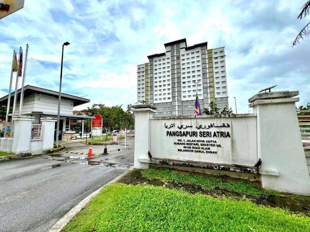 BELOW MARKET Pangsapuri Seri Atria U5 Subang Bestari Shah Alam