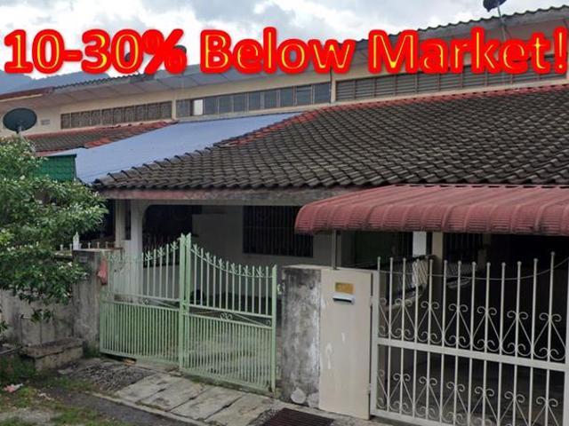 Below Market Value 1 Sty Mid Terrace Taman Rishah Ipoh