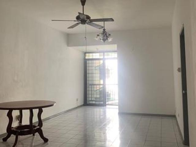 Below Market Value Indah Court Likas 1st Floor 3R2B Mature Area