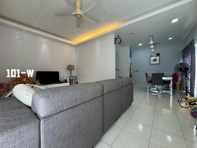 Below Market Value Reno Ext 25x65 Endlot Setia Indah 11 Setia Alam