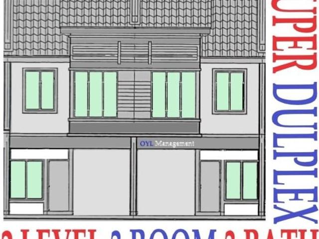 Bercham Mewah Ipoh Landed Super Duplex house