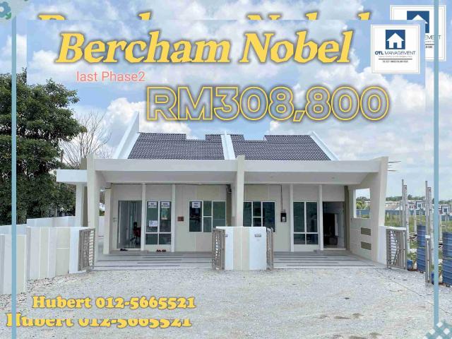 Bercham Nobel Ipoh P2 Single Storey terrace house