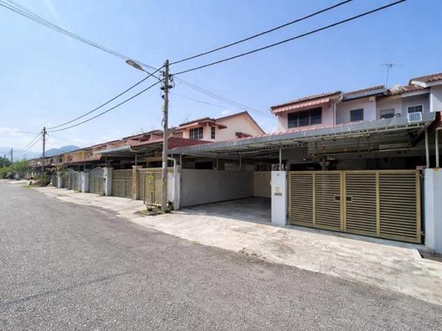 Bercham refurbish house face empty land renovated tambunmcd For Sa