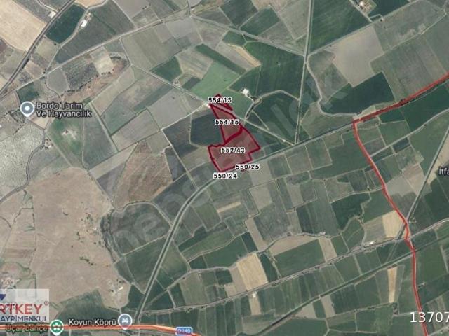 Bergama'da Stratejik Konumda Toplu Satılık Yatırımlık Arazi Portföyü
