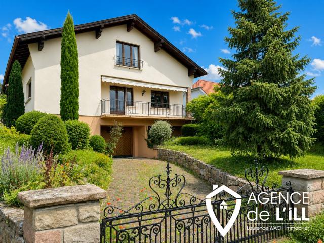 BERGHEIM Maison de plain pied 5 pièces de 118 m2 avec vue dégagée