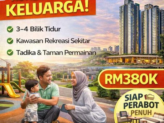 Berhampiran Amerin Mall3Bilik Lengkap PerabotAnsuran RM1700 Sahaja