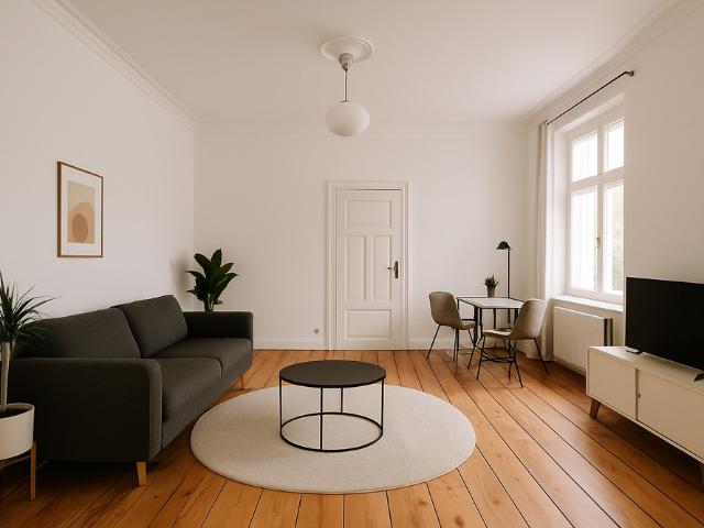 Berlin Mitte: Helle 2 Zimmer Altbauwohnung mit separater Küche, Tageslichtbad & durchdachtem Grundriss in zentraler Wohnlage