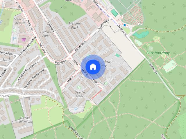 Bernardowo Park 3 pokojowe mieszkanie z pięknym widokiem
