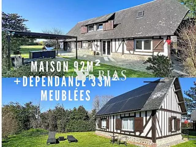 Bernay 27300 Achat / Vente maison 4 pièces t4 terrasse parking
