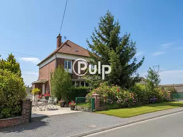 Bersée 59235 Achat / Vente maison 4 pièces t4 jardin cave