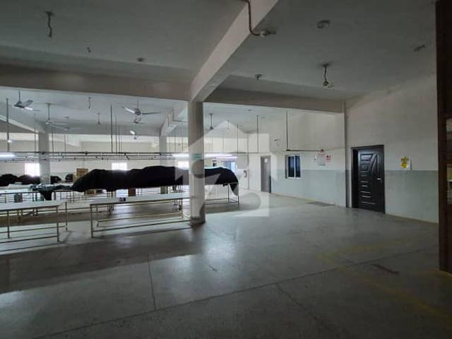 Best for Garments with Machinary & School 60,000 Sft Covered Area Factory For Rent Near Gatwala Lahore Sheikhupura Road Faisalabad