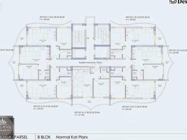 Best Home 45'te Satılık 1+1 Daıre