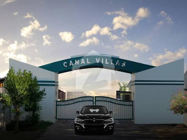 Best Location 5 Marla Corner Park Facing Plot For Sale | Canal Villas