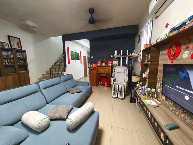 Bestari Indah Ulu Tiram 2storey terrace corner renovated