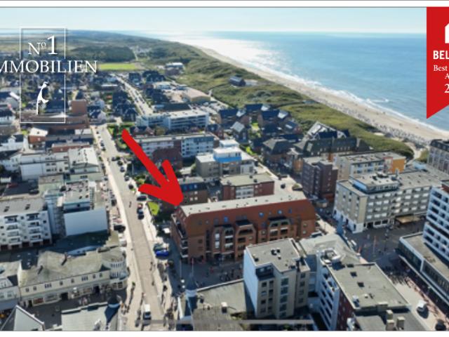 Beste Lage: 2 Zimmerwohung am Strand, mit Garage, Keller, Südbalkon