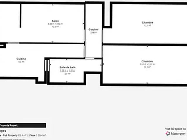 Besançon 25000 Achat / Vente appartement 3 pièces t3