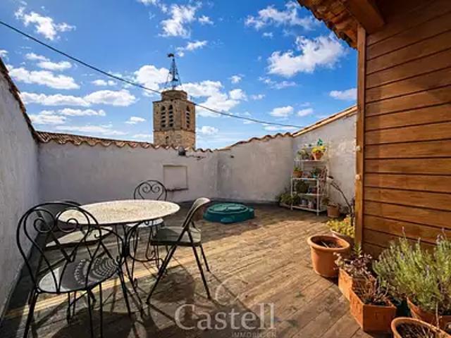 Bessan 34550 Achat / Vente maison 4 pièces t4 terrasse balcon