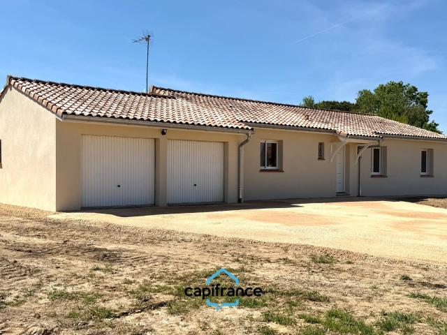 BESSIERES, Villa T4 de 118 m², garage de 40 m², terrain divi. 118m² Bessières