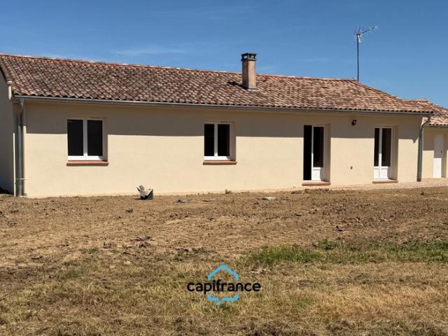 BESSIERES, Villa T4 de 118 m², garage de 40 m², terrain divisible de 1500 m²