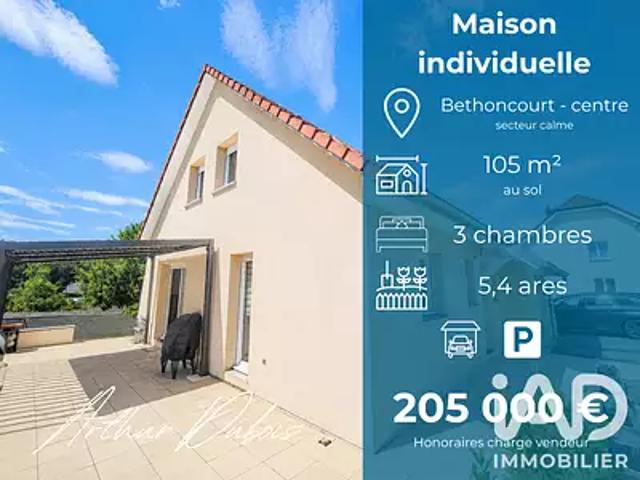 Bethoncourt 25200 Achat / Vente maison 5 pièces t5