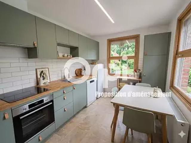 Béthune 62400 Achat / Vente maison 5 pièces t5 jardin terrasse