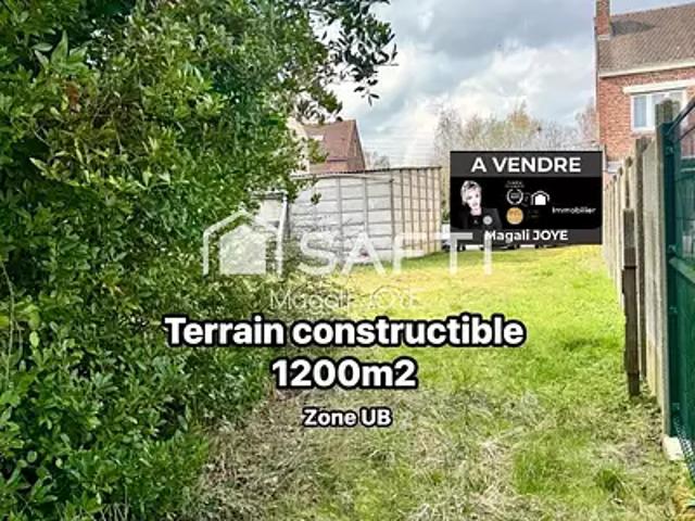 Béthune 62400 Achat / Vente terrain