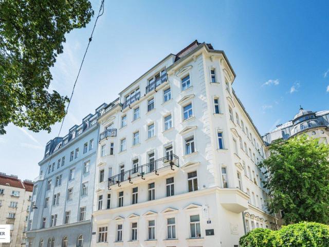 Betongold: Unbefristet vermietete Altbauwohnung zur Kapitalanlage mit 2,81% Rendite in elegantem Altbau des 4. Bezirks